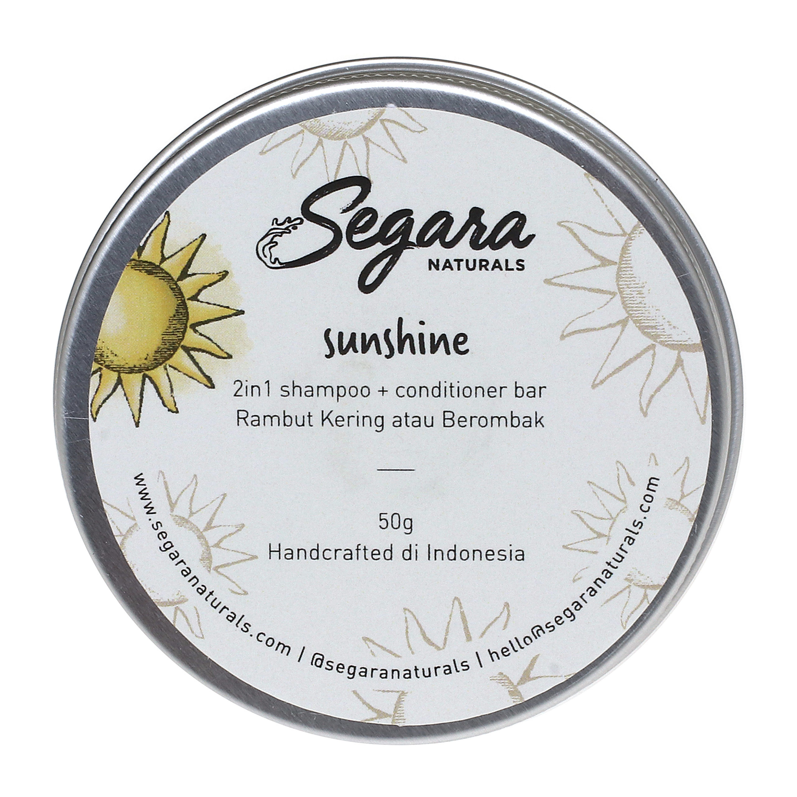 Sunshine – 2in1 Shampoo & Conditioner Batang – Segara Naturals